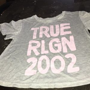 🎀 little girl’s true religion shirt 🎀